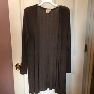 Long cardigan sweater